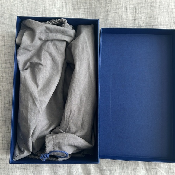 NWT Sarah Flint Natalie Flat, White Calf, 39 / 8.5 - Picture 8 of 8